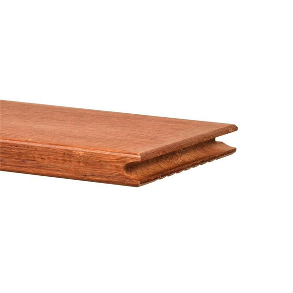 H&W Bambus Terrassebrædder - Pro Cognac - 155mm Slutbræt