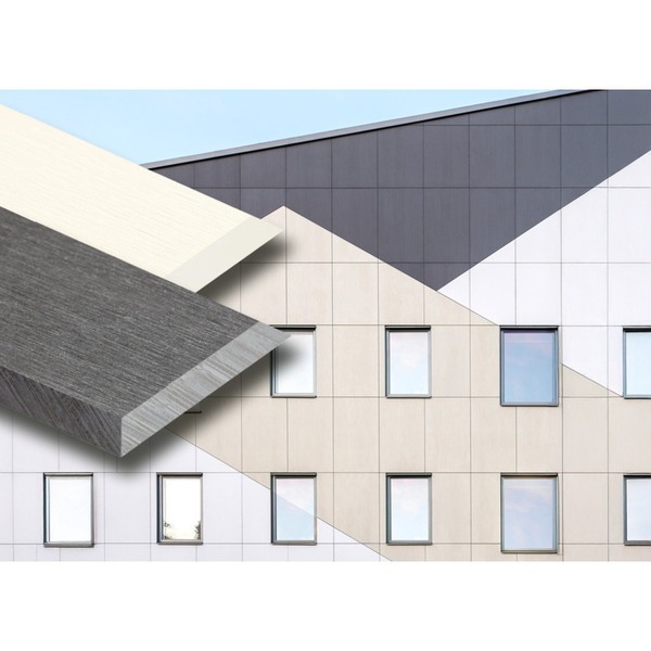 Swisspearl Patina Fibercement Plader - Flint P070 - 8x1192x2500mm