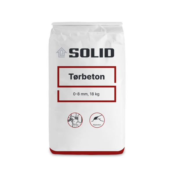 SOLID Tørbeton  0-8mm - 18KG