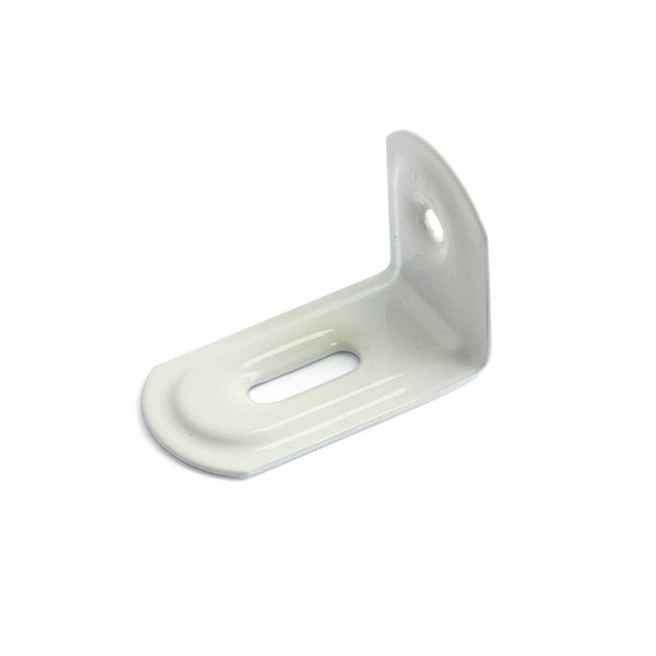 Møbelvinkel 25x41mm Hvidlakeret