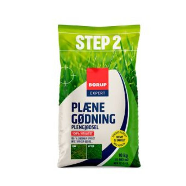 Borup Expert Plænegødning Step 2 - 10kg