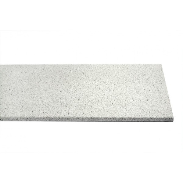 Wallmann Laminatbordplade 28mm Granit Lys - 61x300cm