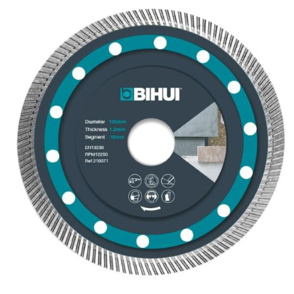 Bihui Diamant Skive - 1,2x125mm