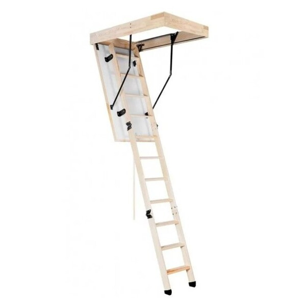 Profile Lofttrappe Oman Stallux Hvid 46mm - 70x80cm