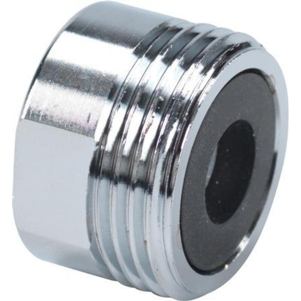 Overgangsnippel 1/2'x3/4' Krom