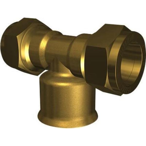 Tee 15-1/2-15 mm M/Mp Kompres