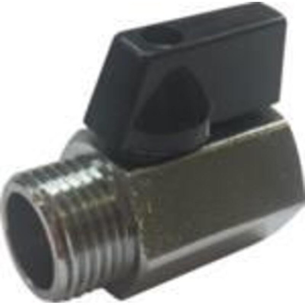 Kuglehane 1/2" Muffe/nippel   