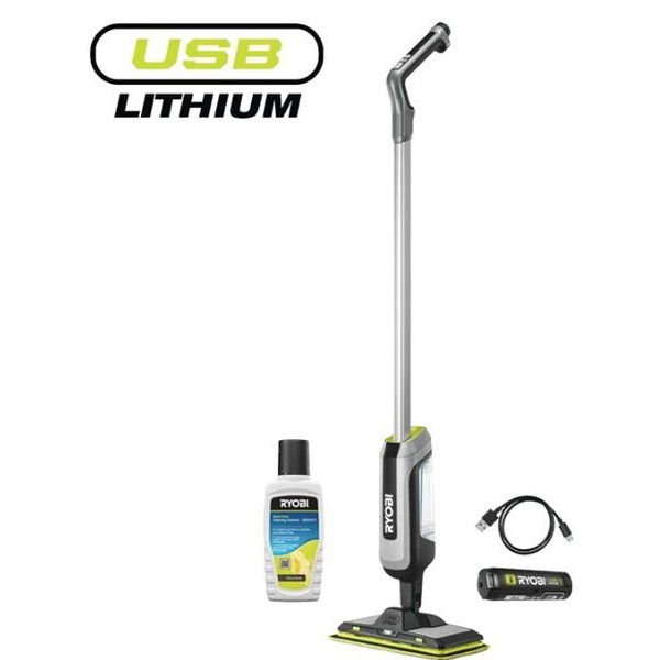 Ryobi 4V USB Lithium Spraymoppesæt (1x 2,0 Ah) RSM4-120G