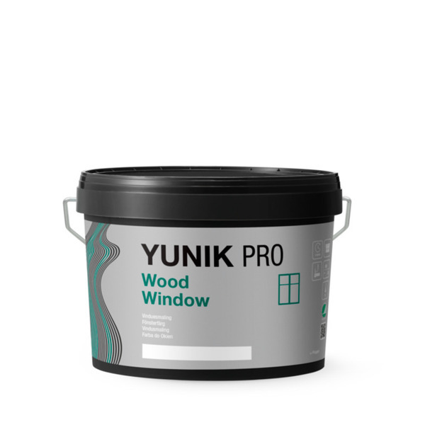 Yunik Pro Vinduesmaling Ral 9010 - 2,5L