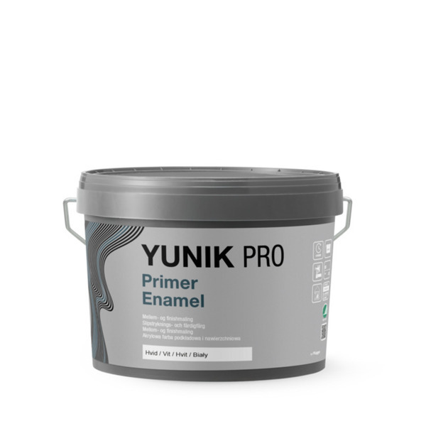 Yunik Pro "Primer Enamel" Grunder - Hvid - 2,5 Liter