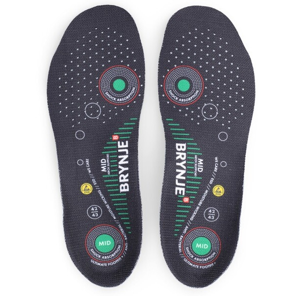 BRYNJE Ultimate FootFit  Indlægssål Mellem Svang