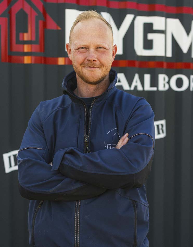 Testdeltager Mike Hald