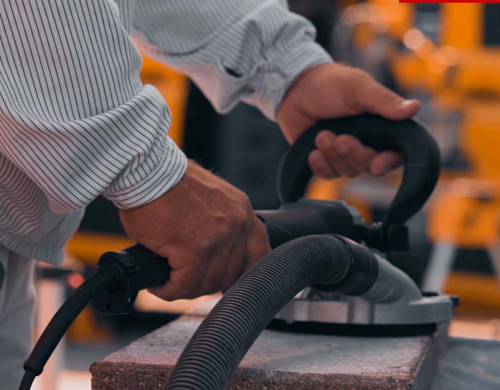 Lille og effektiv Carat Betonsliber