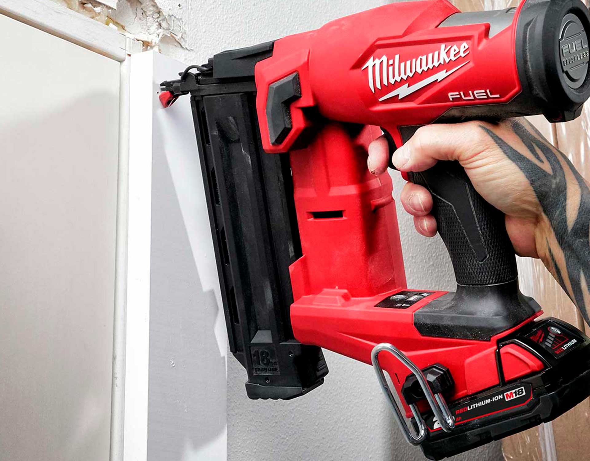 Milwaukee stiftpistol FN18GS karme