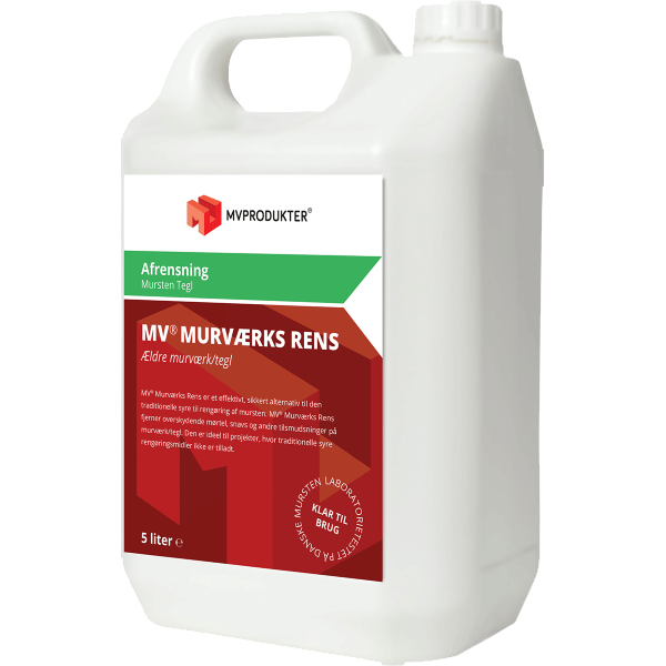 MV Produkter til afrensning af murværk