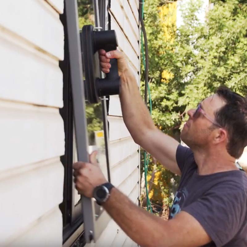 Glasløfter til vinduer og mere