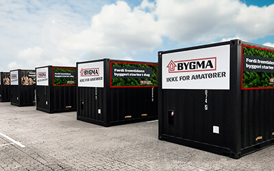 Container løsning fra Bygma