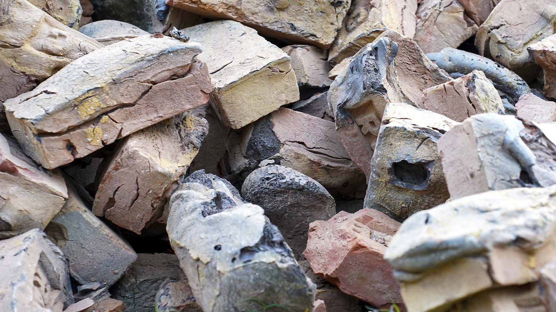 Genbrug af sten og beton