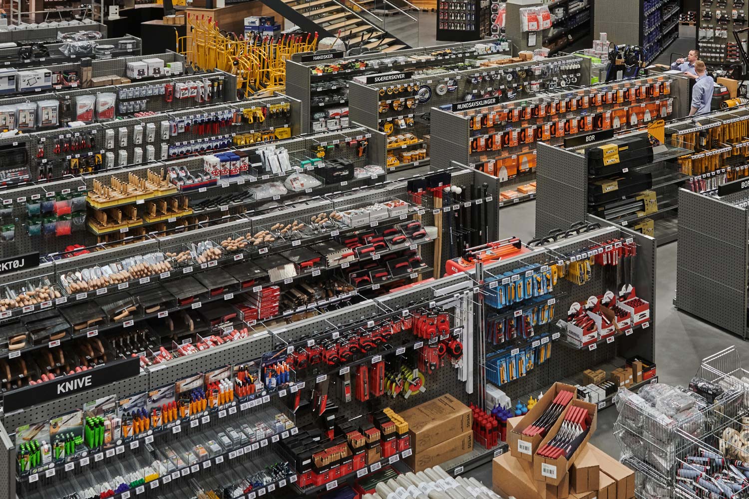 Klik og Hent webshop bestilling i Bygma Butik