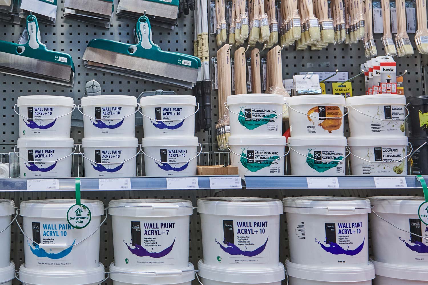 Toning af maling på Bygma.dk