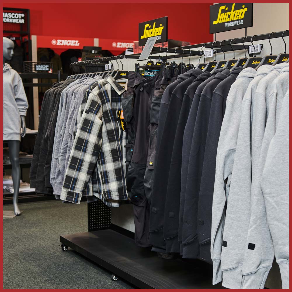 Arbejdstøj gennem Bygma Tøjshop